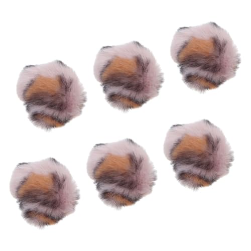 ibasenice 6stücke Teiliges Katzenspielzeug Bälle Mit Katzenminze Interaktive Spielzeuge Für Kätzchen Beschäftigungsspielzeug Plüsch Im Leopardenprint Für Indoor-Katzen von ibasenice