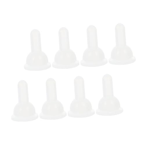ibasenice 8 Stück Teiliges Haustier Nippel für Fütterungsflasche aus Kleine Fütterungslösung für Chinchillas und Ergonomisch zu Reinigen Weiß ibasenice 8 Stück Teiliges Haustier Nippel für Fütterungsflasche aus Kleine Fütterungslösung für Chinchillas und Ergonomisch zu Reinigen Weiß von ibasenice