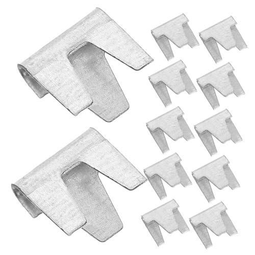 ibasenice 800 Stück Metall-drahtkäfig-Clips Stabile Befestigungen für Kleintierkäfige Vogelkäfige Hühner Kaninchenställe Einfache Anbringung Langlebige Eisenclips für Sichere Fixierung von ibasenice