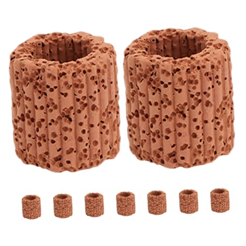 ibasenice 9 Stücke Aquarium Keramik Filter Ringe Wasser Anlage Halter Aquarium Zubehör Keramik Ringe Für Aquarium Aquarium Dekoration von ibasenice