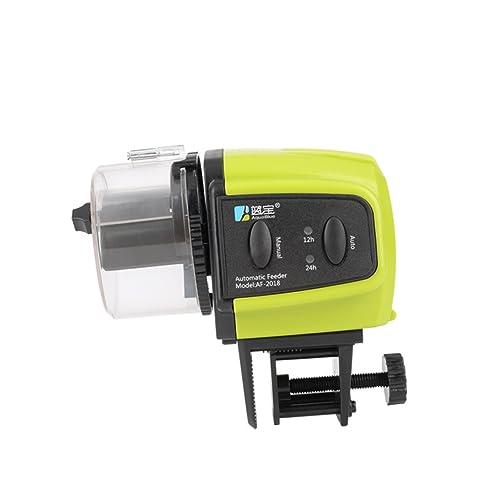 ibasenice Timer Automatischer Aquarium Fischfutterautomat Futterautomat Fischfutterfütterer Für Aquarien Mit Einfacher Bedienung Und Intelligenter Steuerung Für Verschiedene von ibasenice