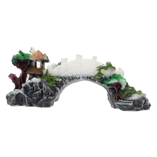 ibasenice Aquarium-Landschaftsbau-Brücke für Schildkrötenbecken große Aquarium-Ornamente Höhle Tank Turtles turtletoys Plattform zum Sonnenbaden von Harzfischbecken ibasenice Aquarium-Landschaftsbau-Brücke für Schildkrötenbecken große Aquarium-Ornamente Höhle Tank Turtles turtletoys Plattform zum Sonnenbaden von Harzfischbecken von ibasenice