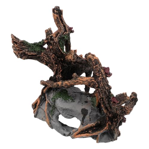 ibasenice Aquarium Resin Driftwood Hohle Baumstamm Dekoration mit Versteck für Garnelen Betta Fische Sicheres Kunstharz Aquarium Ornament für Unterwasserlandschaft und Reptilienterrarium ibasenice Aquarium Resin Driftwood Hohle Baumstamm Dekoration mit Versteck für Garnelen Betta Fische Sicheres Kunstharz Aquarium Ornament für Unterwasserlandschaft und Reptilienterrarium von ibasenice