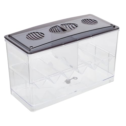 ibasenice Aquarium Zuchtbox mit Abnehmbarer Trennwand Transparente Mehrkammer Isolierbox Multifunktionale Aufzucht Inkubationsbox Geeignet für Aquarien und Fischzucht ibasenice Aquarium Zuchtbox mit Abnehmbarer Trennwand Transparente Mehrkammer Isolierbox Multifunktionale Aufzucht Inkubationsbox Geeignet für Aquarien und Fischzucht von ibasenice