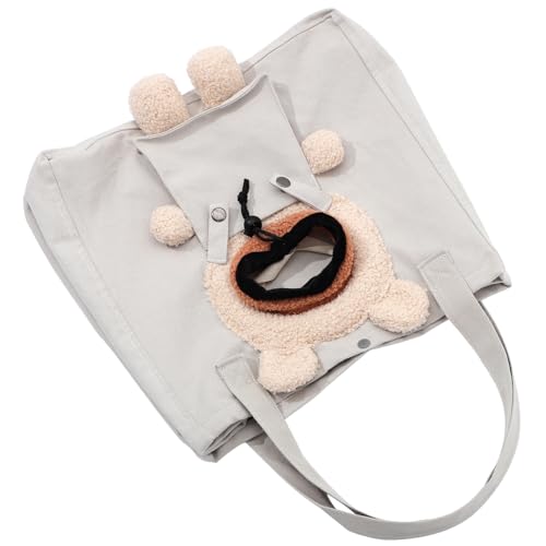 ibasenice Atmungsaktive Canvas Haustier Tragetasche Große Kapazität und Wiederverwendbar Schultertasche für Katzen und Kleine Hunde für Reisen und Outdoor Einsätze ibasenice Atmungsaktive Canvas Haustier Tragetasche Große Kapazität und Wiederverwendbar Schultertasche für Katzen und Kleine Hunde für Reisen und Outdoor Einsätze von ibasenice