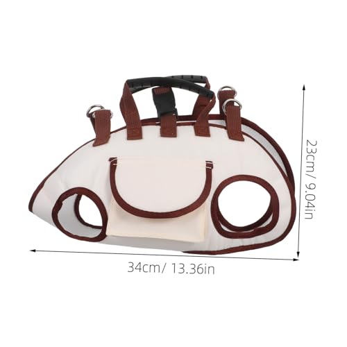 ibasenice Atmungsaktive Hundetragetasche Weiß Sicherer Sling-Lifter für Kleine und Mittlere Katzen Hunde Robuste Leichte Haustier-Schultertasche für Reisen und Alltag ibasenice Atmungsaktive Hundetragetasche Weiß Sicherer Sling-Lifter für Kleine und Mittlere Katzen Hunde Robuste Leichte Haustier-Schultertasche für Reisen und Alltag von ibasenice