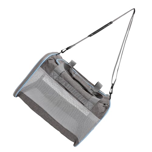 ibasenice Atmungsaktive Leichte Katzen und Welpen Tragetasche aus Oxford mit Mesh Einsätzen Weiche Portable Outdoor Haustiertragetasche für Kleine Katzen und Hunde ibasenice Atmungsaktive Leichte Katzen und Welpen Tragetasche aus Oxford mit Mesh Einsätzen Weiche Portable Outdoor Haustiertragetasche für Kleine Katzen und Hunde von ibasenice