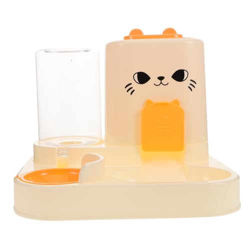 ibasenice Automatischer Katzenfutter und Wasserspender Trinkbrunnen und Futterspender Set für Katzen und Kleine Platzsparendes Design zu Reinigen und Robust für Langfristige Nutzung ibasenice Automatischer Katzenfutter und Wasserspender Trinkbrunnen und Futterspender Set für Katzen und Kleine Platzsparendes Design zu Reinigen und Robust für Langfristige Nutzung von ibasenice