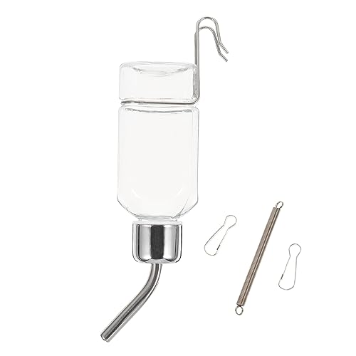ibasenice Automatischer Trinkbrunnen Klein Wasserflasche Hundeflasche Wasserspender Hund Haustier Tropffrei Montiert Selbst Wasserspender Für Hunde Hängend Transparent Rostfreier Stahl ibasenice Automatischer Trinkbrunnen Klein Wasserflasche Hundeflasche Wasserspender Hund Haustier Tropffrei Montiert Selbst Wasserspender Für Hunde Hängend Transparent Rostfreier Stahl von ibasenice