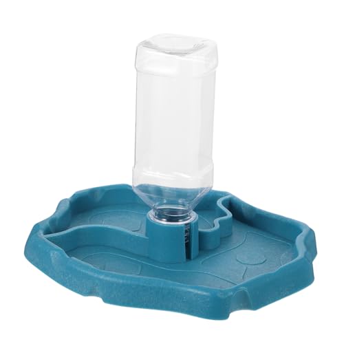 ibasenice Automatischer Wasserspender Reptilien Wassernapf Hamster Futter Und Wassernapf Rennmaus Wasserbrunnen Frettchen Futternapf Reptiliennapf Schlangentank Zubehör Spinnen von ibasenice