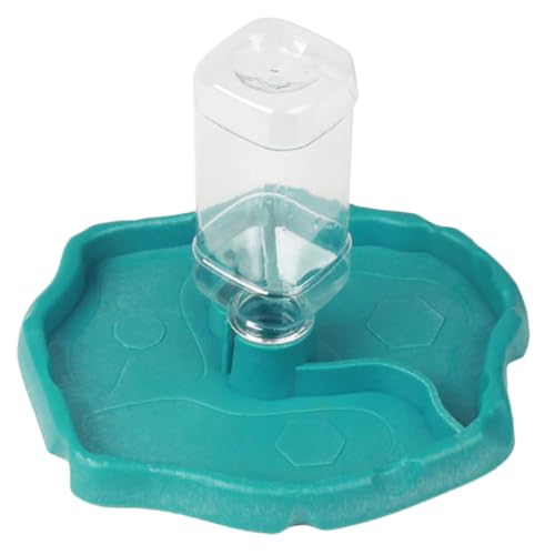 ibasenice Automatischer Wasserspender für Reptilien mit Rutschfester Basis Langlebigem Kunststoff Geeignet für Schildkröten Eidechsen und Kleine Terrarientiere Einfach zu Reinigen und ibasenice Automatischer Wasserspender für Reptilien mit Rutschfester Basis Langlebigem Kunststoff Geeignet für Schildkröten Eidechsen und Kleine Terrarientiere Einfach zu Reinigen und von ibasenice