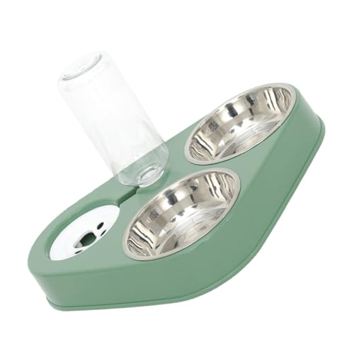 ibasenice Automatisches Trinkwasser und Lebensmittelschale Haustiere drinnen Katzennapf Brunnen Katzennäpfe Wasserspender für Katzen wasserspender für Hunde Sport Green ibasenice Automatisches Trinkwasser und Lebensmittelschale Haustiere drinnen Katzennapf Brunnen Katzennäpfe Wasserspender für Katzen wasserspender für Hunde Sport Green von ibasenice