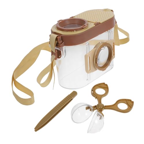 ibasenice Beobachtungsbox Für Insekten Insektenbeobachtungsbehälter Für Insektensammelset Mit Lupe Mädchen Kit Zum Fangen Und Beobachten Von Insekten Überwachung Junge Light Brown Abs ibasenice Beobachtungsbox Für Insekten Insektenbeobachtungsbehälter Für Insektensammelset Mit Lupe Mädchen Kit Zum Fangen Und Beobachten Von Insekten Überwachung Junge Light Brown Abs von ibasenice
