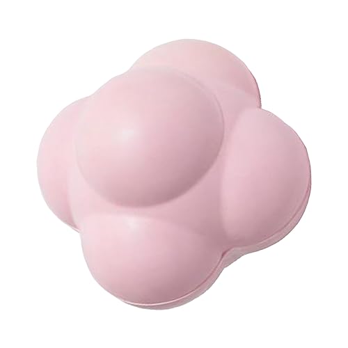 ibasenice Biss widerstands fähiger Gummi Ball Welpenspielzeug Zahnen Hunde klein stachelig Hundekauen Kaut Spielzeugpuppy tragbares Kauspielzeug tragbares molares Hundekauball Rosa ibasenice Biss widerstands fähiger Gummi Ball Welpenspielzeug Zahnen Hunde klein stachelig Hundekauen Kaut Spielzeugpuppy tragbares Kauspielzeug tragbares molares Hundekauball Rosa von ibasenice