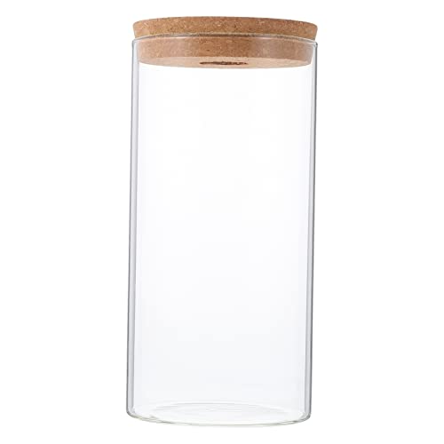 ibasenice Borosilikatglas Ökologischer Flasche Glas-moos-pflanzenflasche Mikro-landschaftspflanzerflasche Moos-landschaftsbauflasche Dekorativer Mikro-landschaftsbehälter Transparent von ibasenice