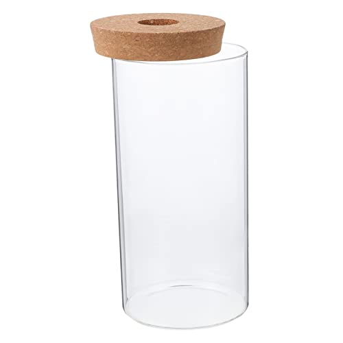 ibasenice Borosilikatglas ökologischer Flasche Landschaftsbehälter Luftpflanzenterrarium Anlage ökologische Glasflasche Landschaft Flasche Moos-Landschaftsbauflasche Transparent von ibasenice