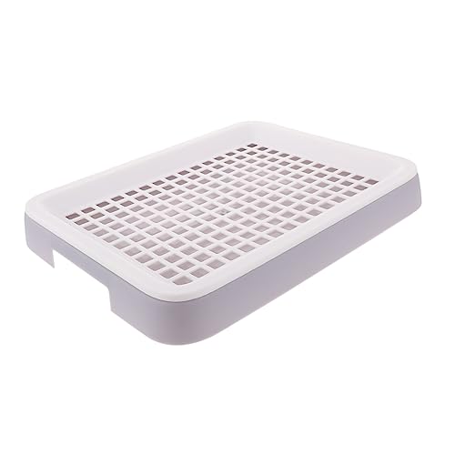 ibasenice Bunny Toilette für Kleintiere Fall Katzentoilette für Hamster Kaninchen und Meerschweinchen Lecksicher Tragbar Einfache Haustierbedarf von ibasenice