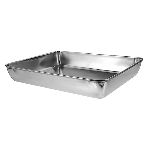 ibasenice Edelstahl Vogelbadewanne Mit Dusche Für Tauben Und Andere Vögel Praktische Haustierbadewanne Für Käfig Multifunktional Und Langlebig ibasenice Edelstahl Vogelbadewanne Mit Dusche Für Tauben Und Andere Vögel Praktische Haustierbadewanne Für Käfig Multifunktional Und Langlebig von ibasenice