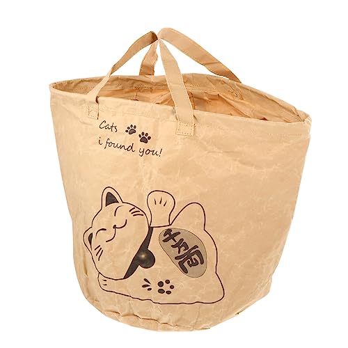ibasenice Haustier Katze Tasche Papier Doppel Schicht Outdoor Katze Handtasche Katze Träger Für Reise von ibasenice