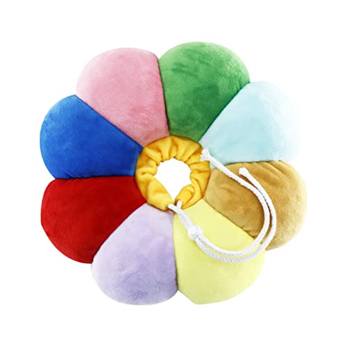ibasenice Elisabeth Kreis Kragen Kratzer Katzenhalsbänder drinnen Krapfen klein katzenhalsband Kratzfestes für Haustiere Halskegel PP Baumwolle von ibasenice