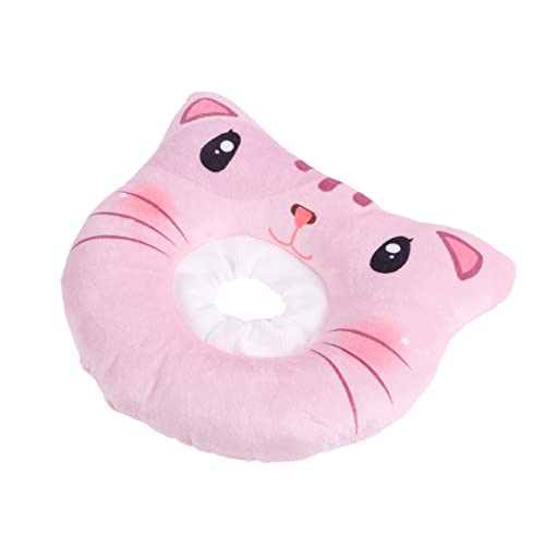 ibasenice Elizabeth-Kragen Katzenzapfen Klein Katzenhalsband Einstellbar Post Katze Welpe Genesungshalsband Für Katzen Cat Neck Cone Rosa Pp Baumwolle von ibasenice