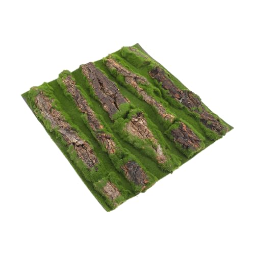 ibasenice Emulierte Rinde Hintergrunddekoration Für Fischtanks Und Terrarien Hochwertige Moss Und Rindenmaterialien Für Gecko Und Reptilienhabitate Natürlichen von ibasenice