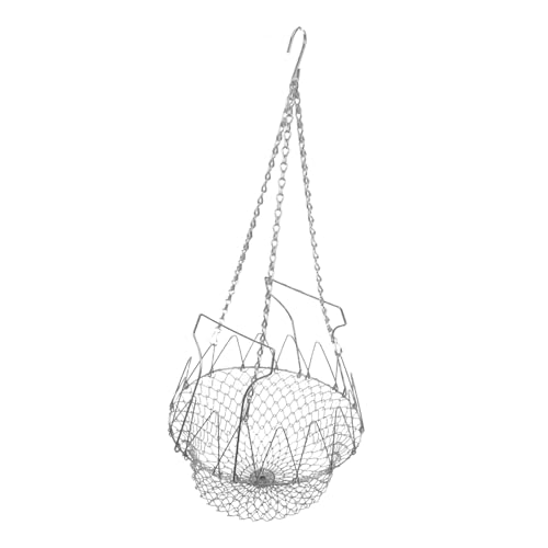 ibasenice Faltbarer Hühnerfutterspender Mit Kette Praktischer Hängender Futterkorb Für Gemüse Und Obst Für Hühnernahrung Und Snacks ibasenice Faltbarer Hühnerfutterspender Mit Kette Praktischer Hängender Futterkorb Für Gemüse Und Obst Für Hühnernahrung Und Snacks von ibasenice