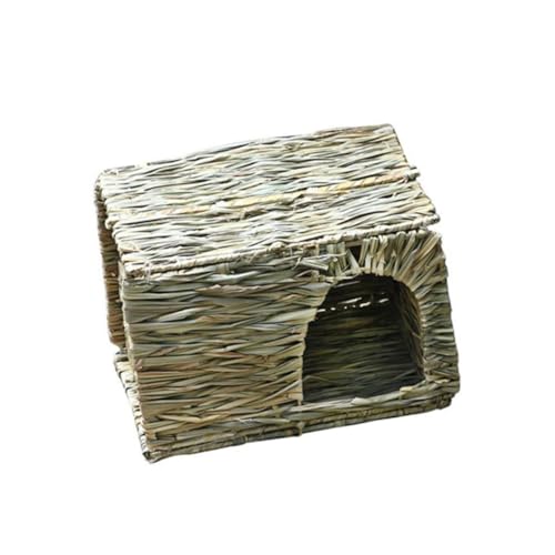 ibasenice Faltbares Strohhaus für Haustiere Großes Kleintierhaus Sicherer Rückzugsort und Spielplatz für Hamster Kaninchen Mäuse Igel und Meerschweinchen Natürliches Material ibasenice Faltbares Strohhaus für Haustiere Großes Kleintierhaus Sicherer Rückzugsort und Spielplatz für Hamster Kaninchen Mäuse Igel und Meerschweinchen Natürliches Material von ibasenice