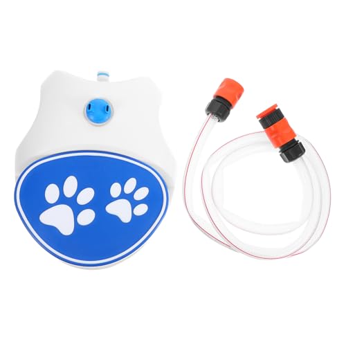 ibasenice Füßbetriebener Hundetrinker mit Schlauch Tragbarer Wasserspender für Garten Frischer Outdoor Wasserspender für Hunde Leichtes Trinkbrunnenspielzeug für Training und ibasenice Füßbetriebener Hundetrinker mit Schlauch Tragbarer Wasserspender für Garten Frischer Outdoor Wasserspender für Hunde Leichtes Trinkbrunnenspielzeug für Training und von ibasenice