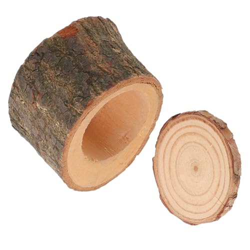 ibasenice Futternapf Für Haustiere Schüsseln Wasser Füttern Hamster Klein Verschleißfester Futternapf Haustiernapf Aus Holz Abwaschbarer Fressnapf Rattenschüssel Rattenfutter Massivholz von ibasenice