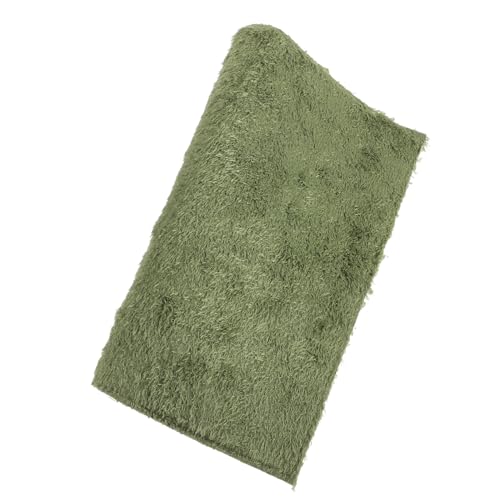 ibasenice Gefälschter Rasen Turtle Panzerzubehör Liner Grasteppich Für Reptilienbecken Wurf Bettwäsche Reptil Scoop Gecko-Bett Bodenbelag Für Terrarien Ballaststoff Light Green von ibasenice