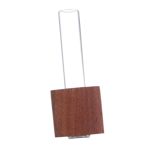 ibasenice Glastestrohrblüte Vase Magnetglasröhrchen Armut Netter Kühlschrank Magnetblume Vase Kleiner Magnetpflanzer Für Küchenbüro Schließfachwand von ibasenice
