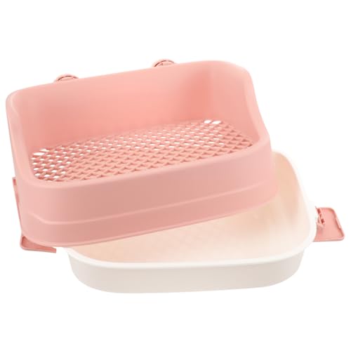 ibasenice Große Kleintier Toilette für Meerschweinchen Wasserdichtes Abnehmbares Design für Haustiere Großes Fassungsvermögen zu Reinigen ibasenice Große Kleintier Toilette für Meerschweinchen Wasserdichtes Abnehmbares Design für Haustiere Großes Fassungsvermögen zu Reinigen von ibasenice