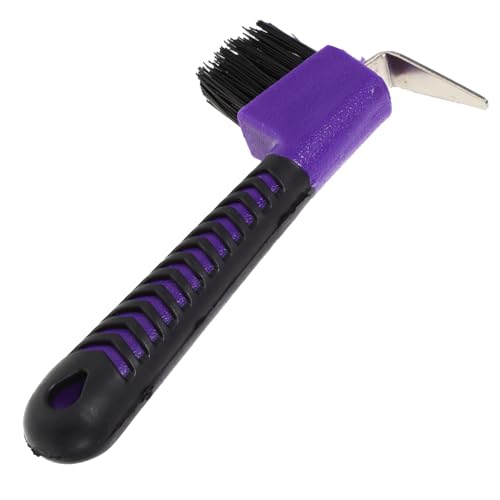 ibasenice Gummihufkratzer mit Bürste Ergonomisches Pferdepflege Tool für Effektive Hufreinigung Zufällige Farbe Langlebig und Rostfrei für Tägliche Pflege von Zufällige Zufällige Farbe ibasenice Gummihufkratzer mit Bürste Ergonomisches Pferdepflege Tool für Effektive Hufreinigung Zufällige Farbe Langlebig und Rostfrei für Tägliche Pflege von Zufällige Zufällige Farbe von ibasenice