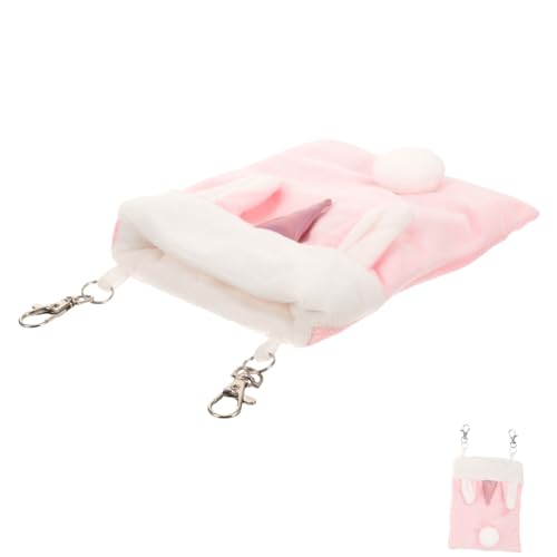 ibasenice Hängende Hamster Hängematte Gemütliches Schlafbett für Kleine Haustiere aus Atmungsaktivem Material für Hamster Ratten und Meerschweinchen Winter Kleine ibasenice Hängende Hamster Hängematte Gemütliches Schlafbett für Kleine Haustiere aus Atmungsaktivem Material für Hamster Ratten und Meerschweinchen Winter Kleine von ibasenice