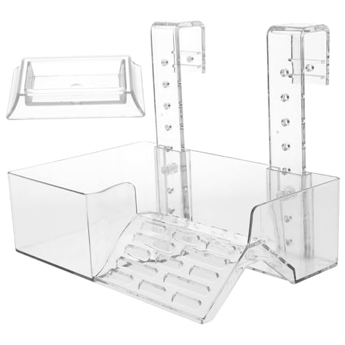 ibasenice Hängende Sonnenplattform für Reptilien Transparente Aquarium Dekoration für Schildkröten Multifunktionale Basking Rampe Ausruhen Wasser von ibasenice