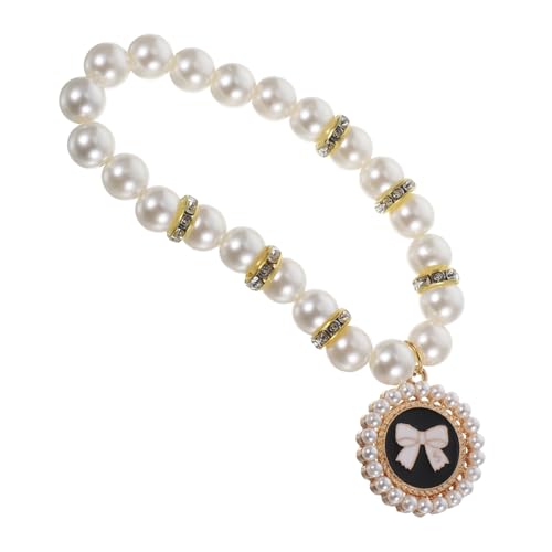 ibasenice Halskette mit Haustierperlen Katzenhalsband Hundehalsband Halsband mit Perlenkette für Hunde Blütenblattkragen zartes Haustierhalsband Haustiere im japanischen Stil Halskette Abs ibasenice Halskette mit Haustierperlen Katzenhalsband Hundehalsband Halsband mit Perlenkette für Hunde Blütenblattkragen zartes Haustierhalsband Haustiere im japanischen Stil Halskette Abs von ibasenice