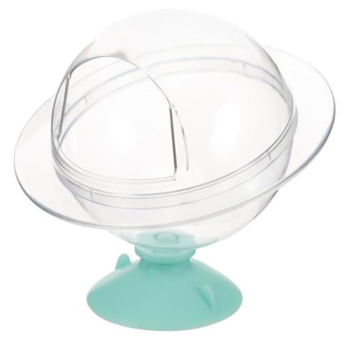 ibasenice Hamster Badewanne Sandbad Box für Kleine Transparente Badewanne mit Tiefen Kanten für Hamster und Meerschweinchen zu Reinigen und Verwenden Langlebiges Material mit Pflege für von ibasenice