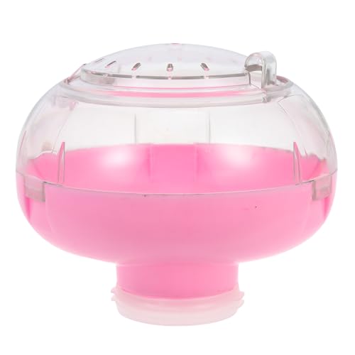 ibasenice Hamster Badewanne mit Rutschfestem Boden Externer Sandbad Container mit Tunnel Kreatives Design in Candy Farben für Hamsterbadezimmer und Kleintierpflege von ibasenice