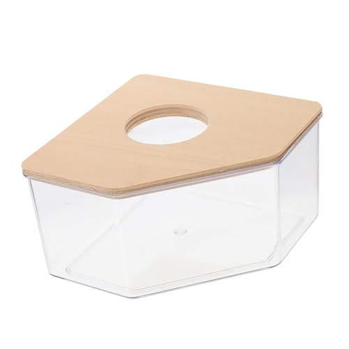 ibasenice Hamster Badezimmer Sandbad Box für Kleine Haustiere Transparente Badewanne Holzabdeckung für Chinchillas Mäuse und Hamster Leicht zu Reinigen und Vielseitig Einsetzbar ibasenice Hamster Badezimmer Sandbad Box für Kleine Haustiere Transparente Badewanne Holzabdeckung für Chinchillas Mäuse und Hamster Leicht zu Reinigen und Vielseitig Einsetzbar von ibasenice
