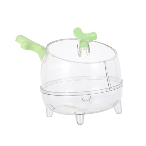 ibasenice Hamster Badezimmer Toilette Hamster Badesand Sandbad Für Hamster Hamsterbadewanne Bad Für Kaninchen Light Green Das Haustier von ibasenice