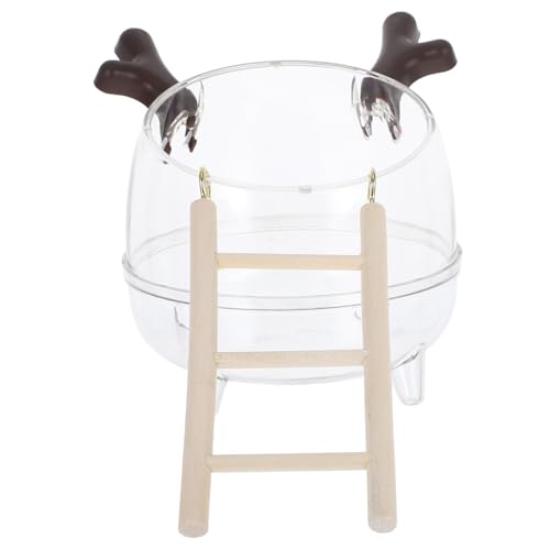 ibasenice Hamster Badezimmertoilette Hamster Staubbad Hamsterversteck Haustierkäfig Badezimmer Chinchilla Badehaus Hamster Aktivitätszentrum Chinchilla Hühnerstaubbadewanne von ibasenice