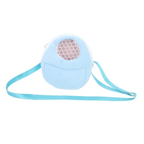ibasenice Hamster Baumwollnest Hamster Ausrüstung Hamster Tasche Bonding Tasche Hamster Tragetasche Hamster Ausgeh Rucksack Meerschweinchen Rucksack Zwerghamster Zubehör Frettchen von ibasenice