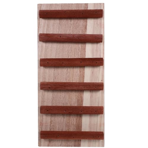 ibasenice Decorative Hamster Ladder Toy Landschaftsleiter Für Kleintiere Spielzeug Für Hamster Chinchilla Und Andere Haustiere Fördert Spiel Und Training Holzdekor Für Käfige von ibasenice