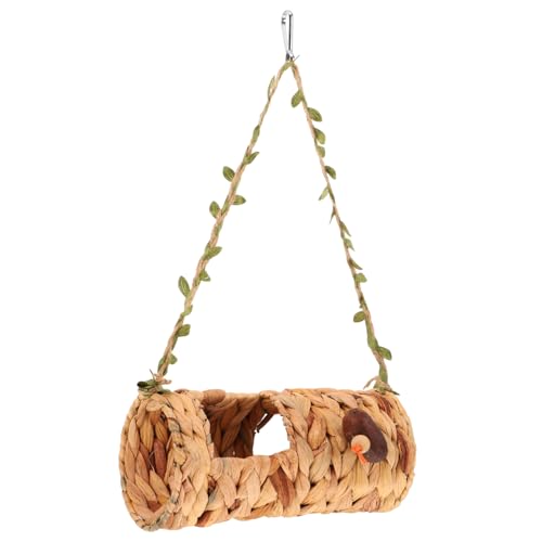 ibasenice Hamster Hängematte Tunnel Kleintier für Hamster Frettchen und Meerschweinchen aus Robustem Material als Schlafplatz und Versteck Fördert Bewegung und Gesundheit ibasenice Hamster Hängematte Tunnel Kleintier für Hamster Frettchen und Meerschweinchen aus Robustem Material als Schlafplatz und Versteck Fördert Bewegung und Gesundheit von ibasenice