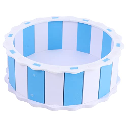 ibasenice Hamster Holzspielrad Laufrad für Kleintiere Sicheres für Hamster und Mäuse für Sport Pflegeleicht und Geruchsneutral von ibasenice