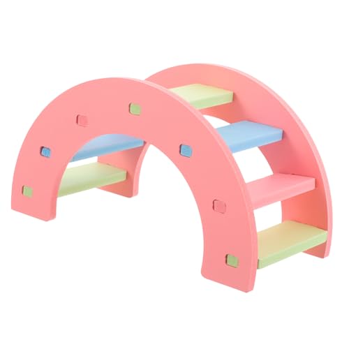 ibasenice Hamster Kletterbrücke aus Kleintier Trainingsbrücke für Hamster Meerschweinchen Ratten Bunte Kleine Haustier Brücke zum Klettern und Zubehör für Hamsterkäfig ibasenice Hamster Kletterbrücke aus Kleintier Trainingsbrücke für Hamster Meerschweinchen Ratten Bunte Kleine Haustier Brücke zum Klettern und Zubehör für Hamsterkäfig von ibasenice