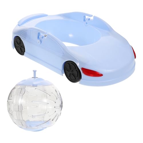 ibasenice Hamster Laufball mit Belüftungsdesign Leiser Übungsball für Kleintiere für Hamster und Zwerghamster Interaktives zur Aerobic und Beobachtung von ibasenice