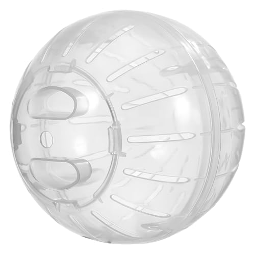 ibasenice Hamster Laufkugel mit Belüftung Transparenter Joggingball für Zwerghamster und Kleine Haustiere rutschfest Leicht zu Reinigen für Pfoten Fördert Aktivität und Spaß ibasenice Hamster Laufkugel mit Belüftung Transparenter Joggingball für Zwerghamster und Kleine Haustiere rutschfest Leicht zu Reinigen für Pfoten Fördert Aktivität und Spaß von ibasenice