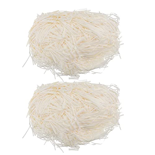 ibasenice Hamster Papierstreu Pack Beigem Füllmaterial für Nester Staubfreies und Saugfähiges Material für Käfige Nestmaterial von ibasenice